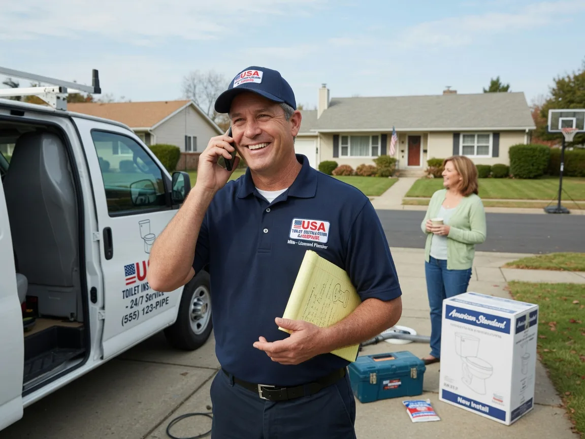 Toilet Installation Stroh, IN FAQs